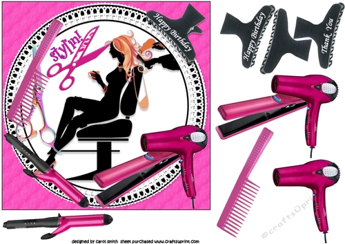 7x7 love Hair styling