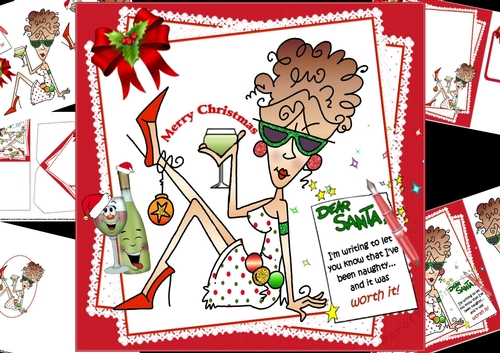 8x8 Rita writes to Santa mini kit