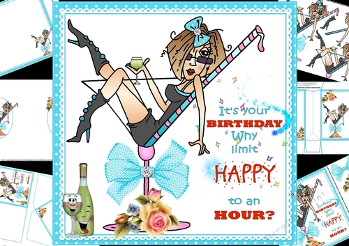 8x8 J.J and happy hour mini kit