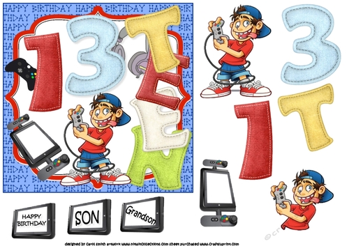 6x6 whos 13 TEEN boy
