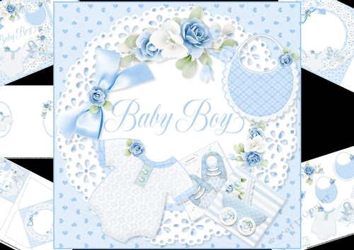 8x8 A beautiful baby boy mini kit
