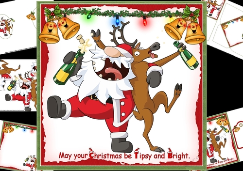 8x8 Merry and bright Christmas mini kit