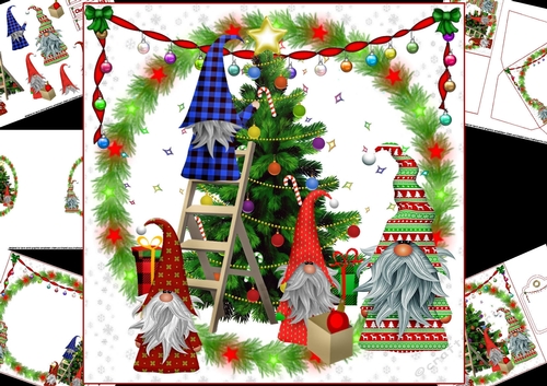 8x8 Gnome to trim the tree mini kit