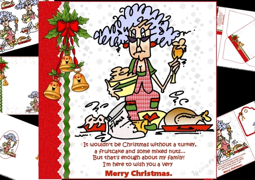 8x8 Stella sends Christmas wishes to her family mini kit