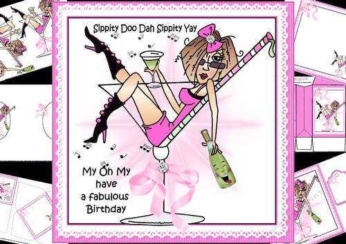 8x8 J.J Sippity Doo Dah mini kit