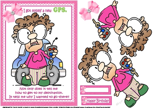 Gertrude has a new GPS
