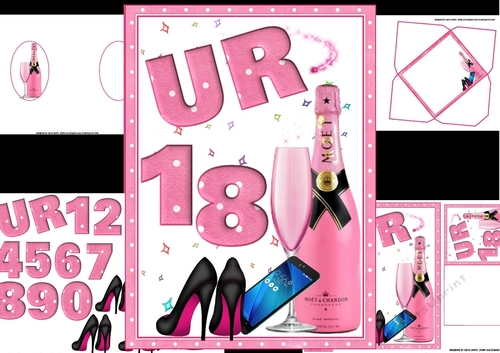 UR 18 or any age pink champagne mini kit