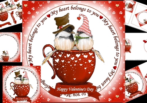 8x8 MY Chickadee mini kit