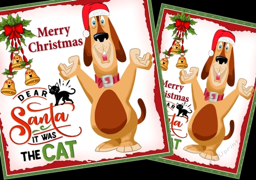 Dear Santa it was the cat 8x8 & A4 mini kit