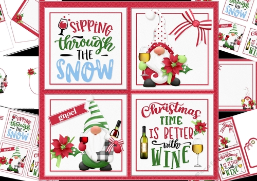 8x8 Sipping through the snow minikit