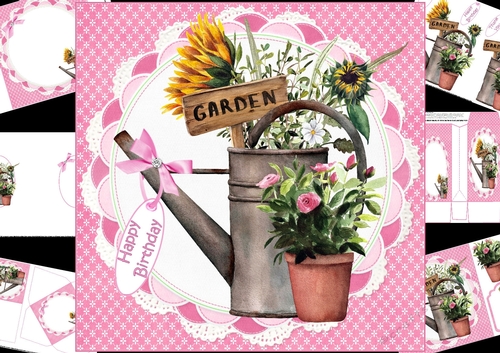 8x8 wishes from the garden mini kit