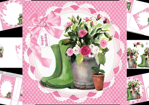 8x8 wishes from the garden 2 mini kit