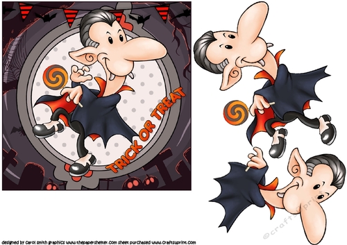 Trick or treat Halloween monsters 3