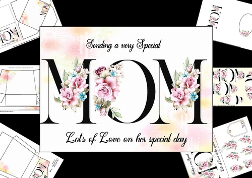 Special MOM A5 mothers day or birthday mini kit