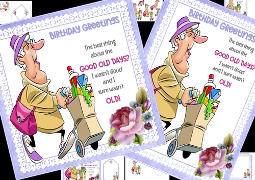 Maggie and the good old days 7x7 & A5 mini kit