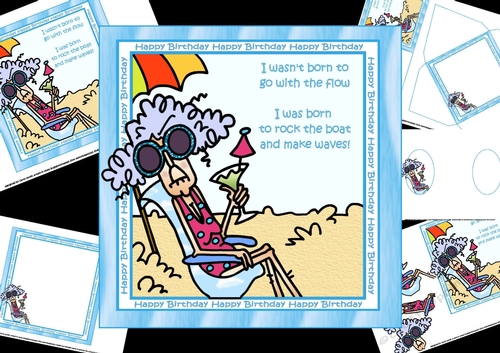 7x7 Stella born to make waves mini kit