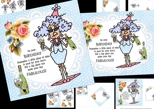 Stella knows have to have a fabulous birthday 7x7 & A5 mini kit