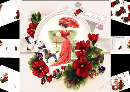 8x8 Vintage style mini kit