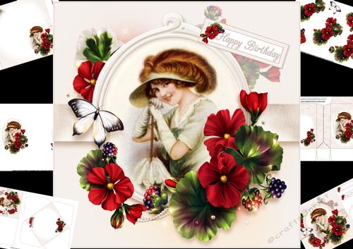 8x8 Vintage style 2 mini kit