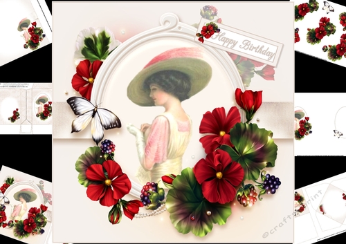 8x8 Vintage style 3 mini kit