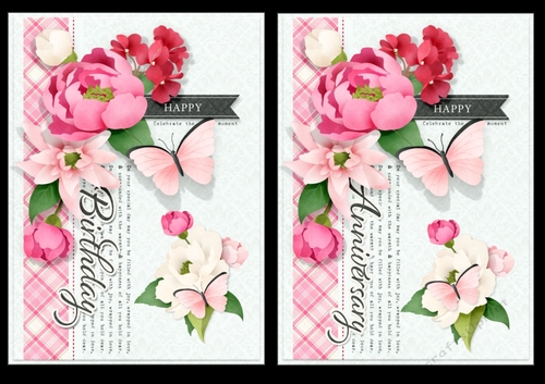 A5 Happy Birthday & Anniversary mini kit