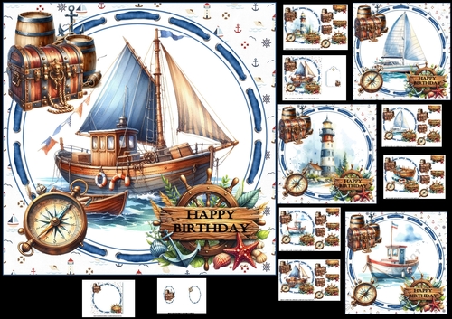 7x7 Its a nautical life