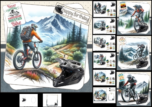 cup1374119_1209 - 7x7 lets go mountain biking choice of four mini kt