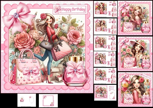 7x7 The lady love glam choice of four mini kit