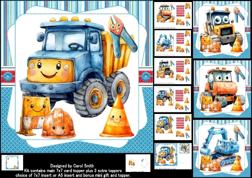 cup1394172_1209 - 7x7 Construction birthday boy choice of four mini kit 1
