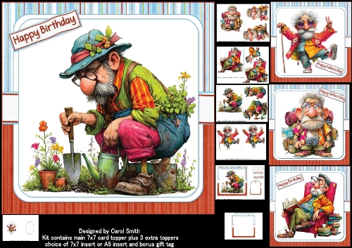cup1413649_1209 - 7x7 Special Grandpa choice of four mini kit