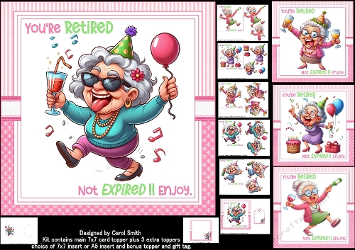 cup1428812_1209 - 7x7 Retirement fun choice of four mini kit 2