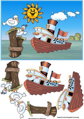 Tug Boat Full of Wishes