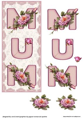 Roses and Lace for Mum