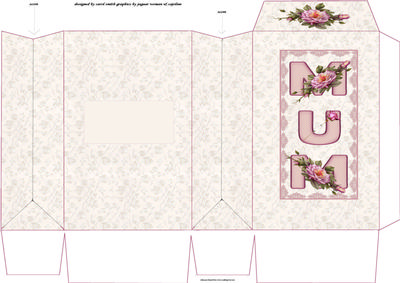 Roses and Lace for Mum Pinch Bag