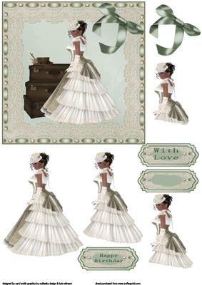 Vintage Ribbon Lace and Pearls