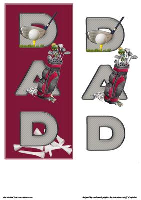 Golfing Dad