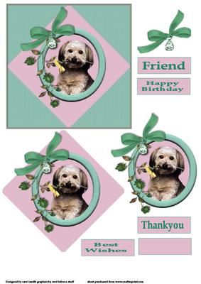 Framed Doggy Birthday