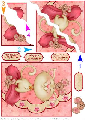 Friend How Mice of You Side Stacker