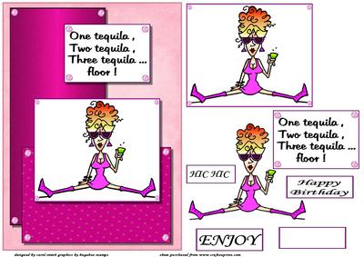 Pink Tequila Humourus