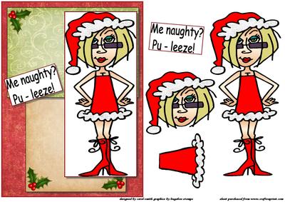 J.j Me Naughty Pu-leeze Christmas