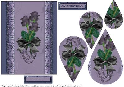 Sympathy Roses Teardrop Pyramid