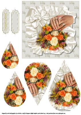 With This Hand I Thee Wed Teardrop Pyramid