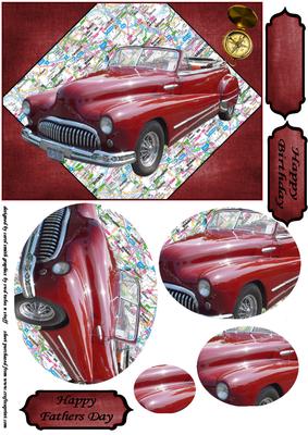 A Classic Buick for Dad Oval Pyramid
