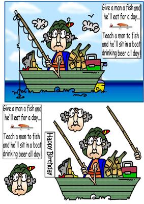Gus Goes Fishing