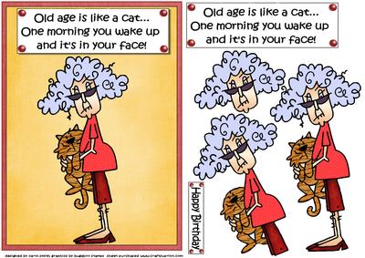 Stella Says Old Age is Like a Cat