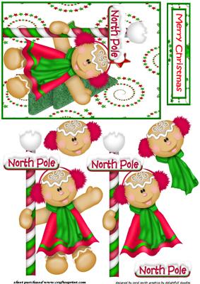 Christmas Gingerbread Girl