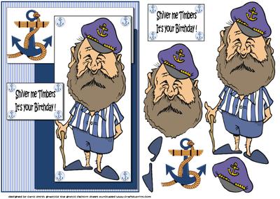 Banacle Bill Says Shiver Me Timbers