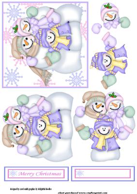 The Christmas Snow Family