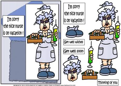 The Nice Nurse is on Holiday