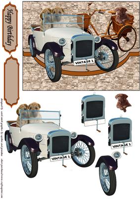 Vintage Travels Gone to the Dogs 2